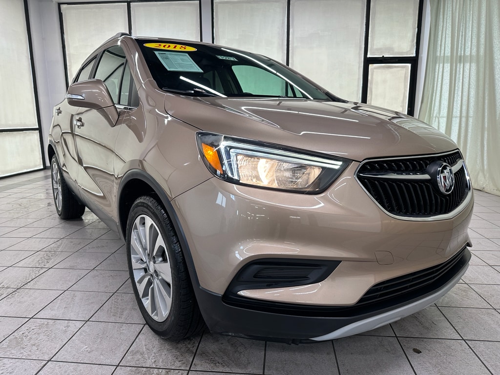 Used 2018 Buick Encore Preferred with VIN KL4CJASB8JB661130 for sale in Demotte, IN