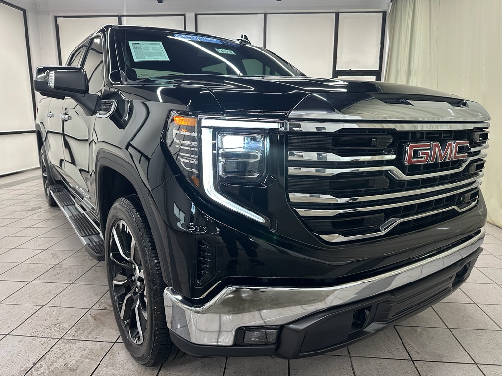 Certified 2024 GMC Sierra 1500 SLT with VIN 3GTUUDED0RG451351 for sale in Demotte, IN