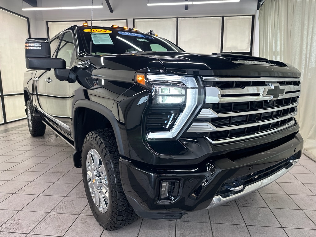 Certified 2024 Chevrolet Silverado 2500HD High Country with VIN 2GC1YREY1R1107575 for sale in Demotte, IN
