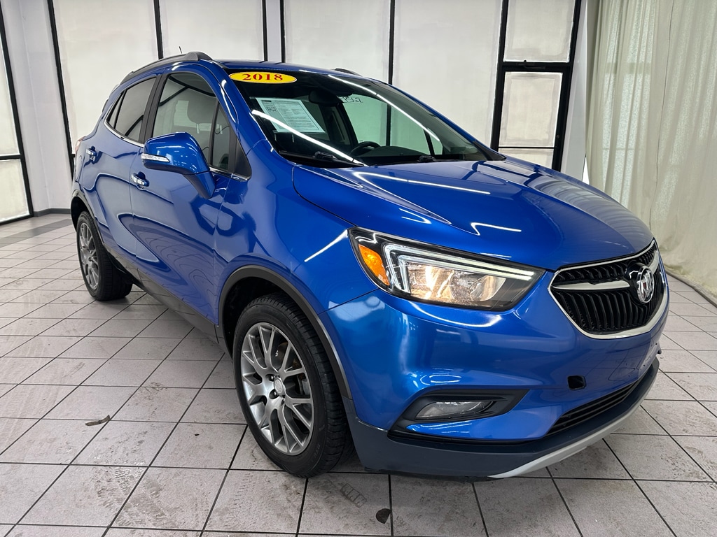 Used 2018 Buick Encore Sport Touring with VIN KL4CJ1SB6JB566517 for sale in De Motte, IN