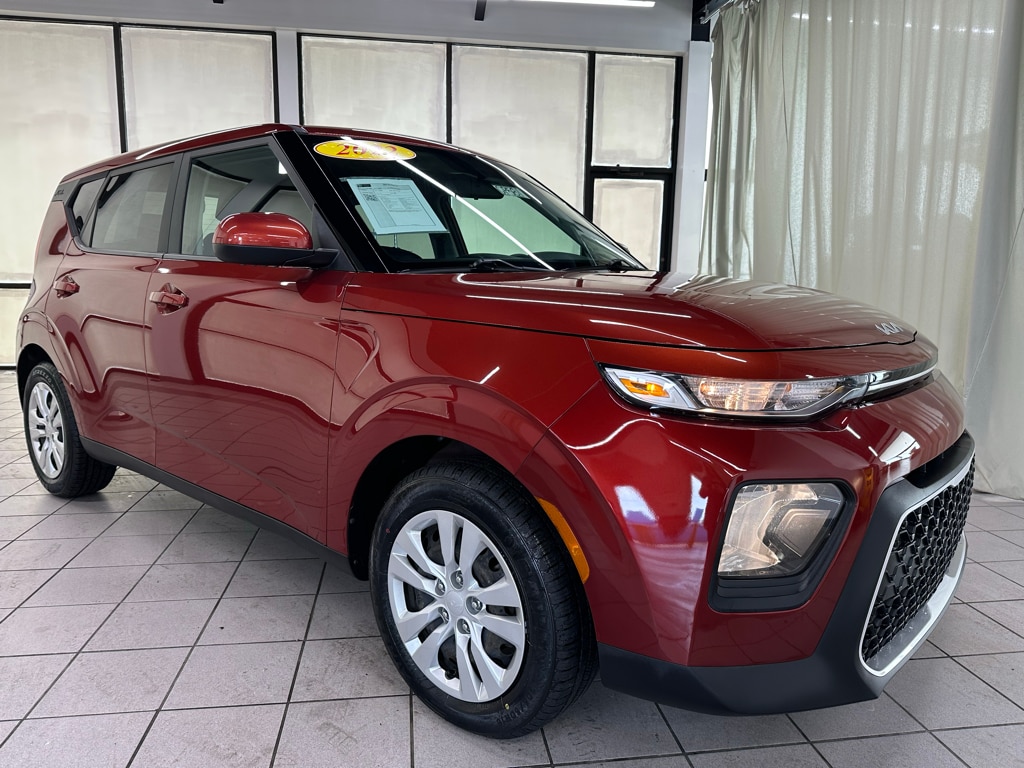 Used 2022 Kia Soul LX with VIN KNDJ23AU2N7824825 for sale in De Motte, IN