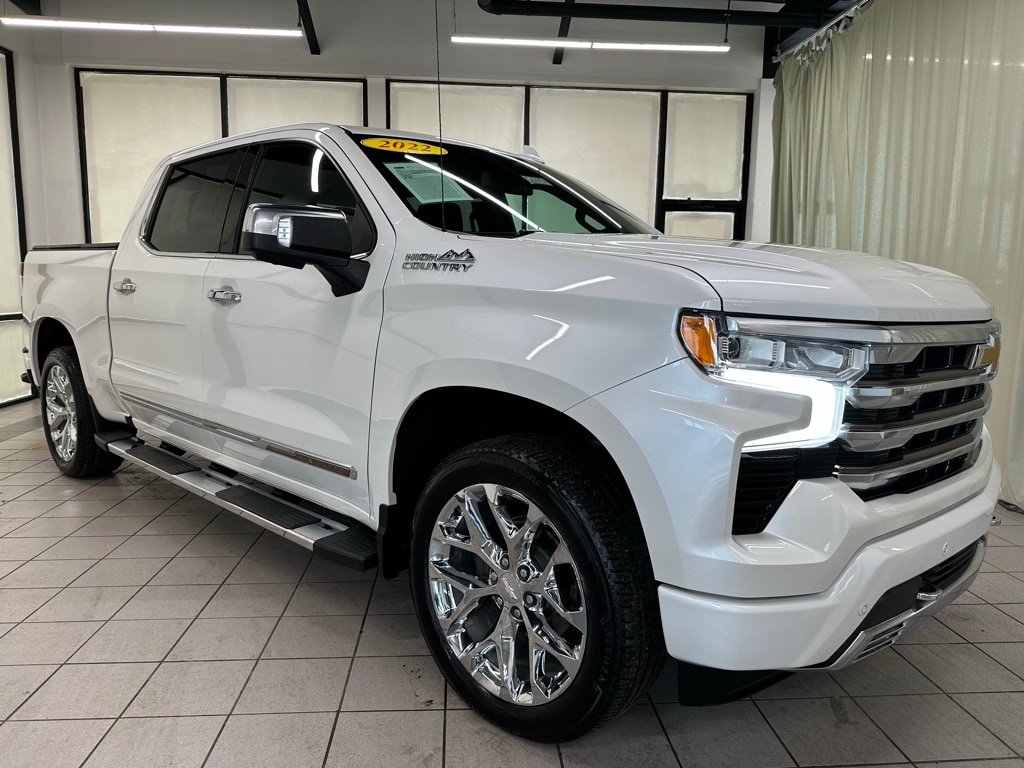 Used 2022 Chevrolet Silverado 1500 High Country Truck Crew Cab