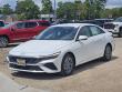 New 2025 Hyundai Elantra Hybrid Blue Sedan