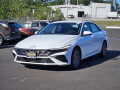 2026 Hyundai Elantra Hybrid Blue Sedan