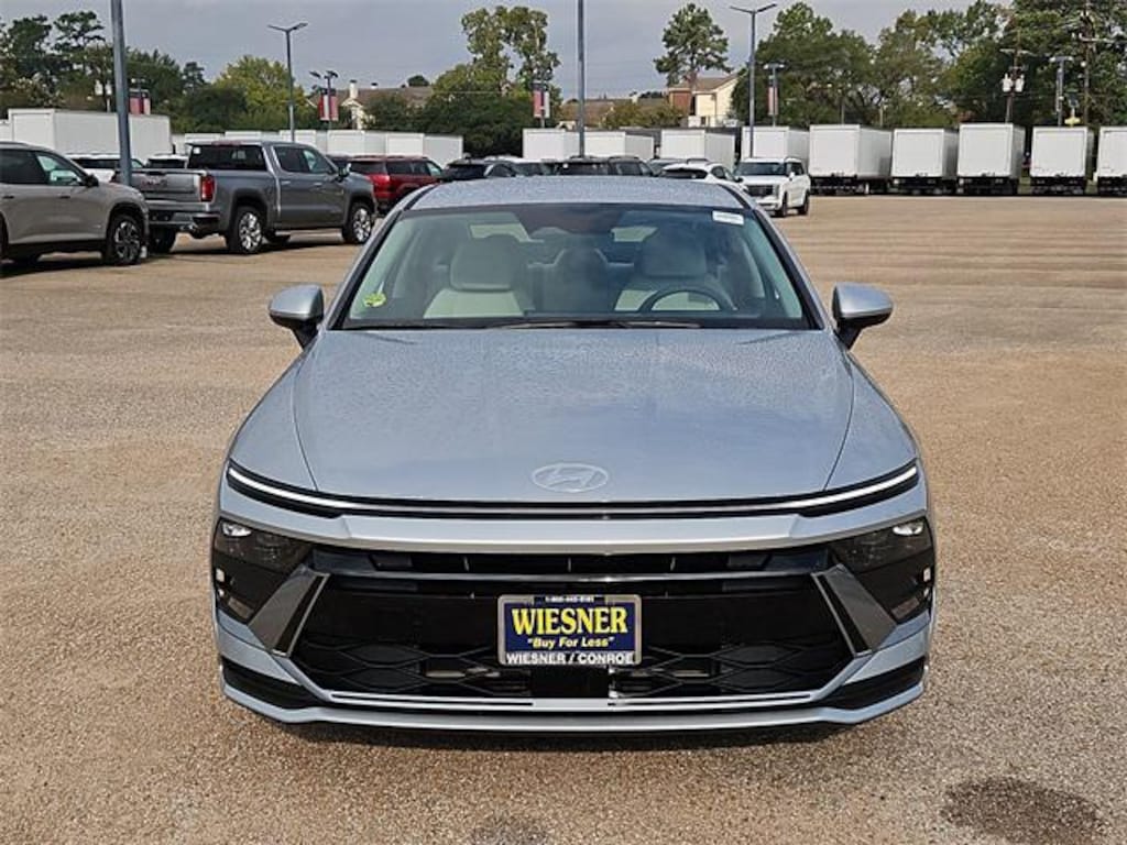 New 2026 Hyundai Sonata Hybrid Blue Sedan