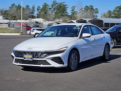 2026 Hyundai Elantra Hybrid Blue Sedan