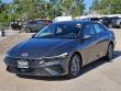 New 2025 Hyundai Elantra Hybrid Blue Sedan
