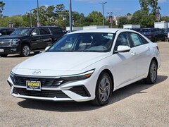 2025 Hyundai Elantra Hybrid Blue Sedan for Sale near Huntsville, TX, at Wiesner Hyundai
