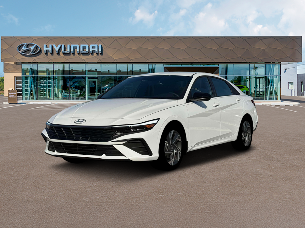 Certified 2025 Hyundai Elantra Hybrid SEL Sport Sedan