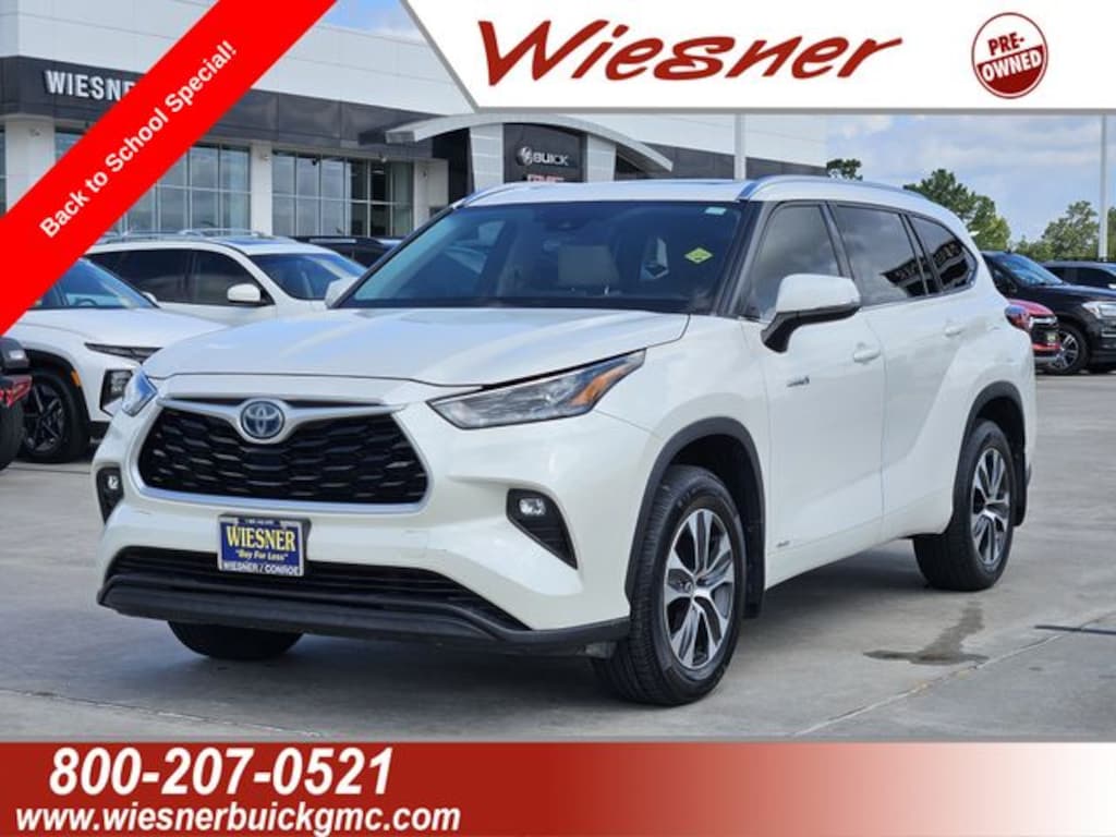 Used 2021 Toyota Highlander Hybrid XLE SUV
