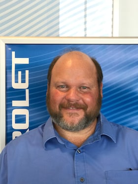 Staff member Gary Darling from 1c7e3b0bf1af