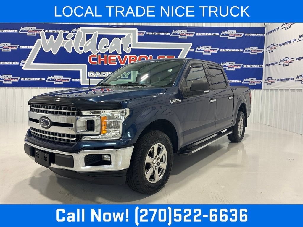 Used 2018 Ford F-150 XLT with VIN 1FTEW1EG9JKC66428 for sale in Cadiz, KY