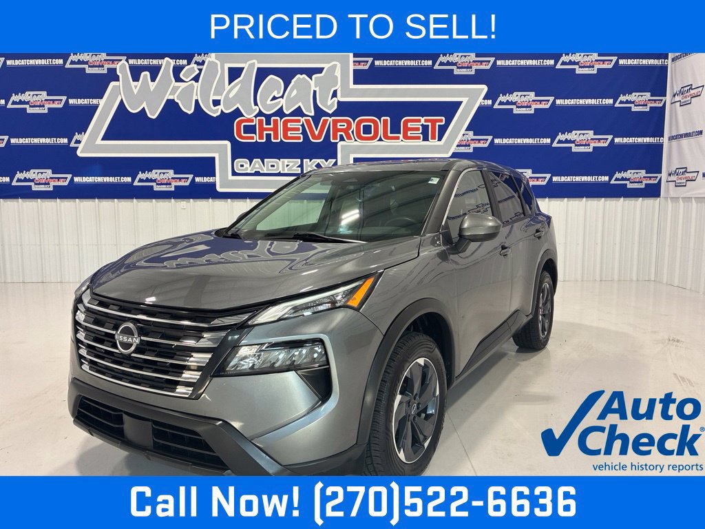 Used 2024 Nissan Rogue SV with VIN 5N1BT3BA4RC717337 for sale in Cadiz, KY