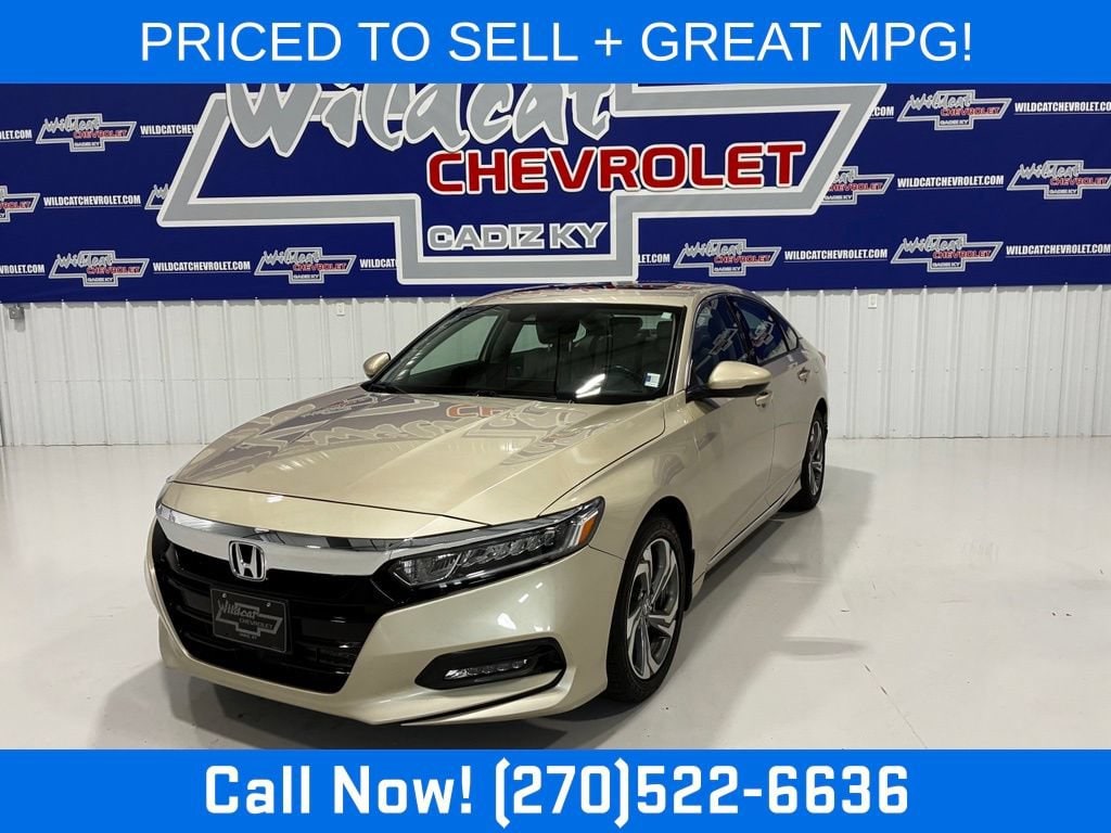 Used 2019 Honda Accord EX-L with VIN 1HGCV1F55KA120060 for sale in Cadiz, KY