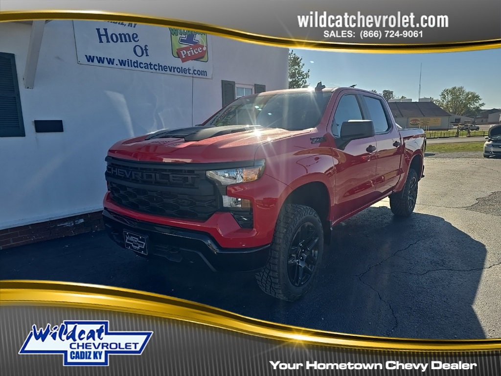 New 2026 Chevrolet Silverado 1500 Custom Trail Boss Truck