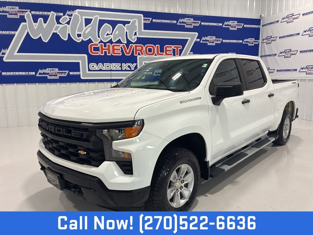 2023 Chevrolet Silverado 1500 Work Truck 1WT 4X4 Crew Cab Standard Box's photo