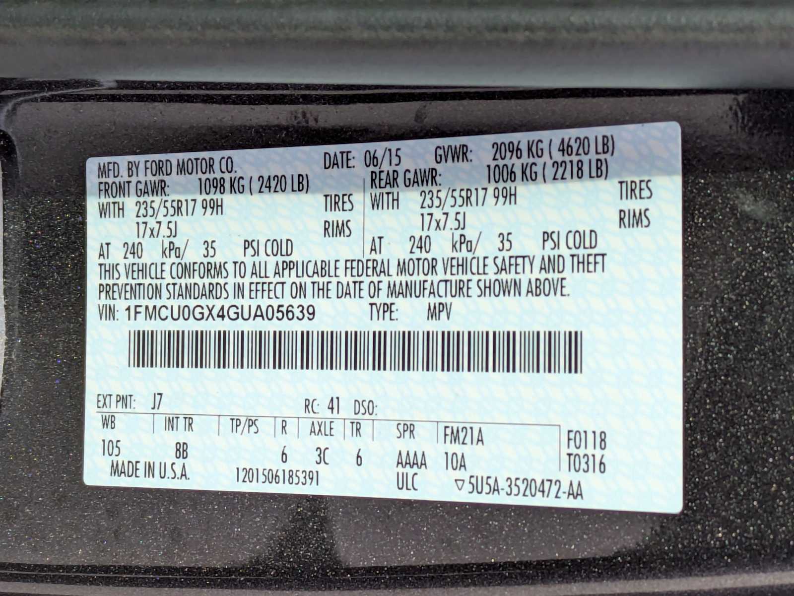 Thumbnail: 2016 Ford Escape - 34