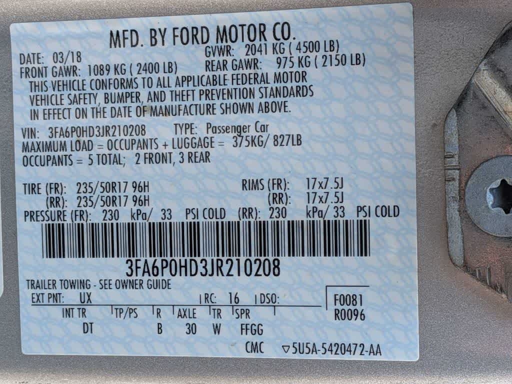 Thumbnail: 2018 Ford Fusion - 42