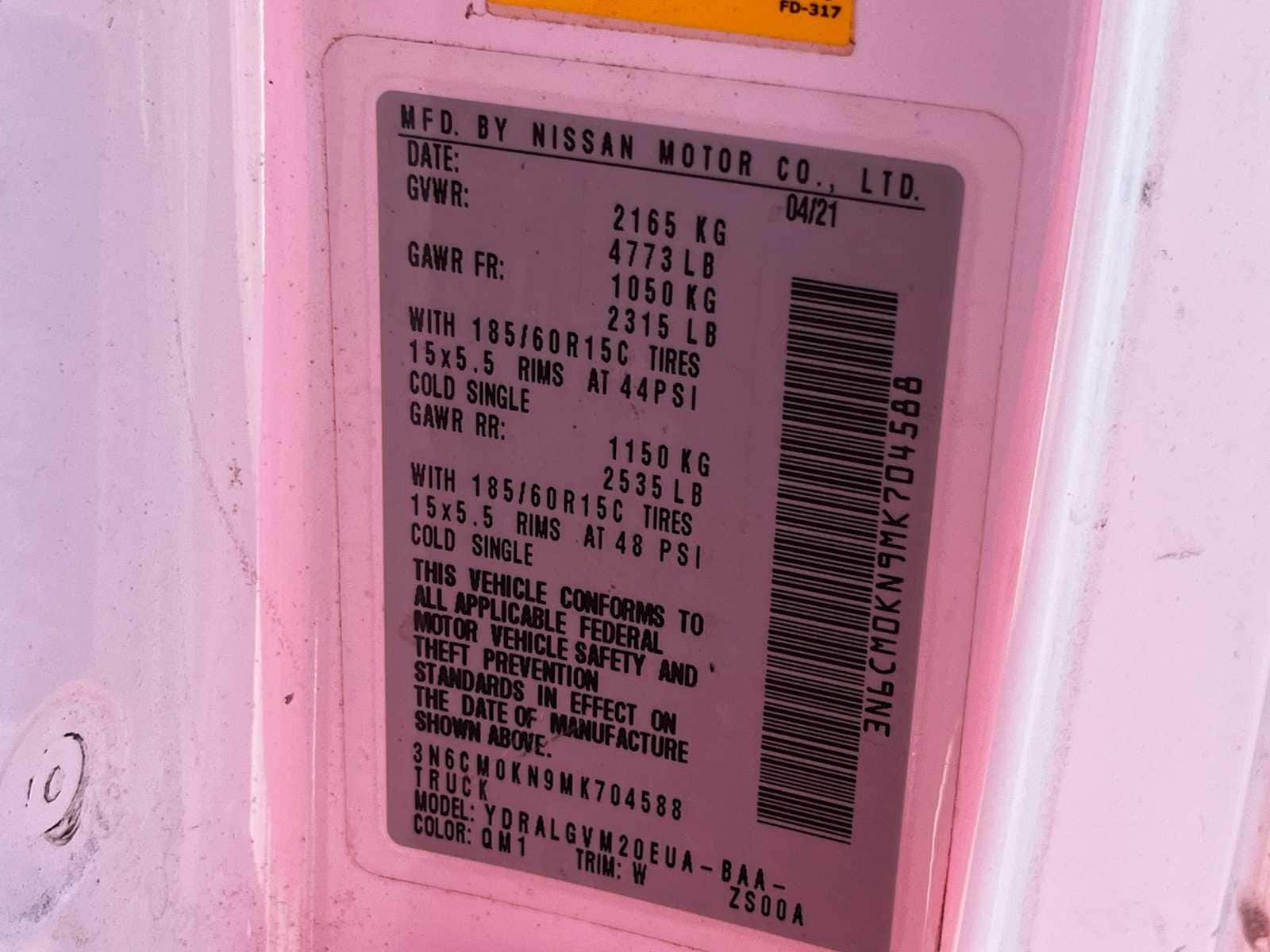 Thumbnail: 2021 Nissan NV200 - 29