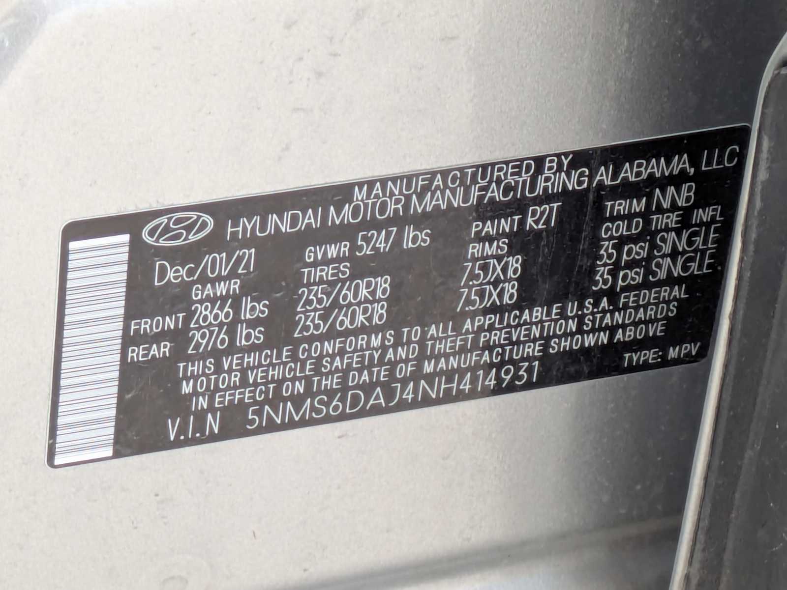 Thumbnail: 2022 Hyundai Santa Fe - 33