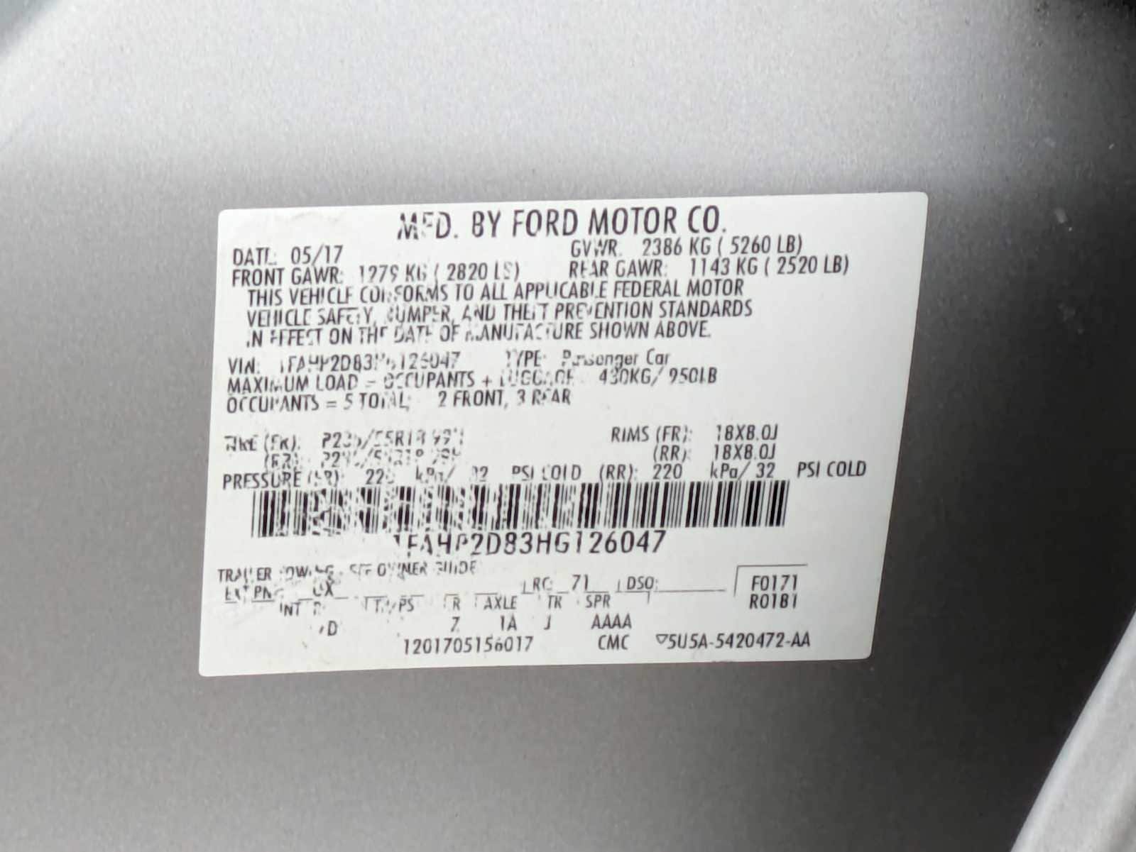 Thumbnail: 2017 Ford Taurus - 30