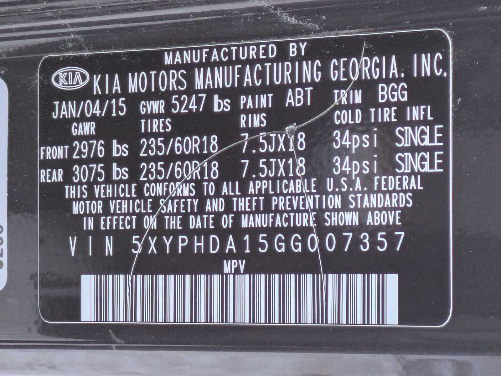 Thumbnail: 2016 Kia Sorento - 32