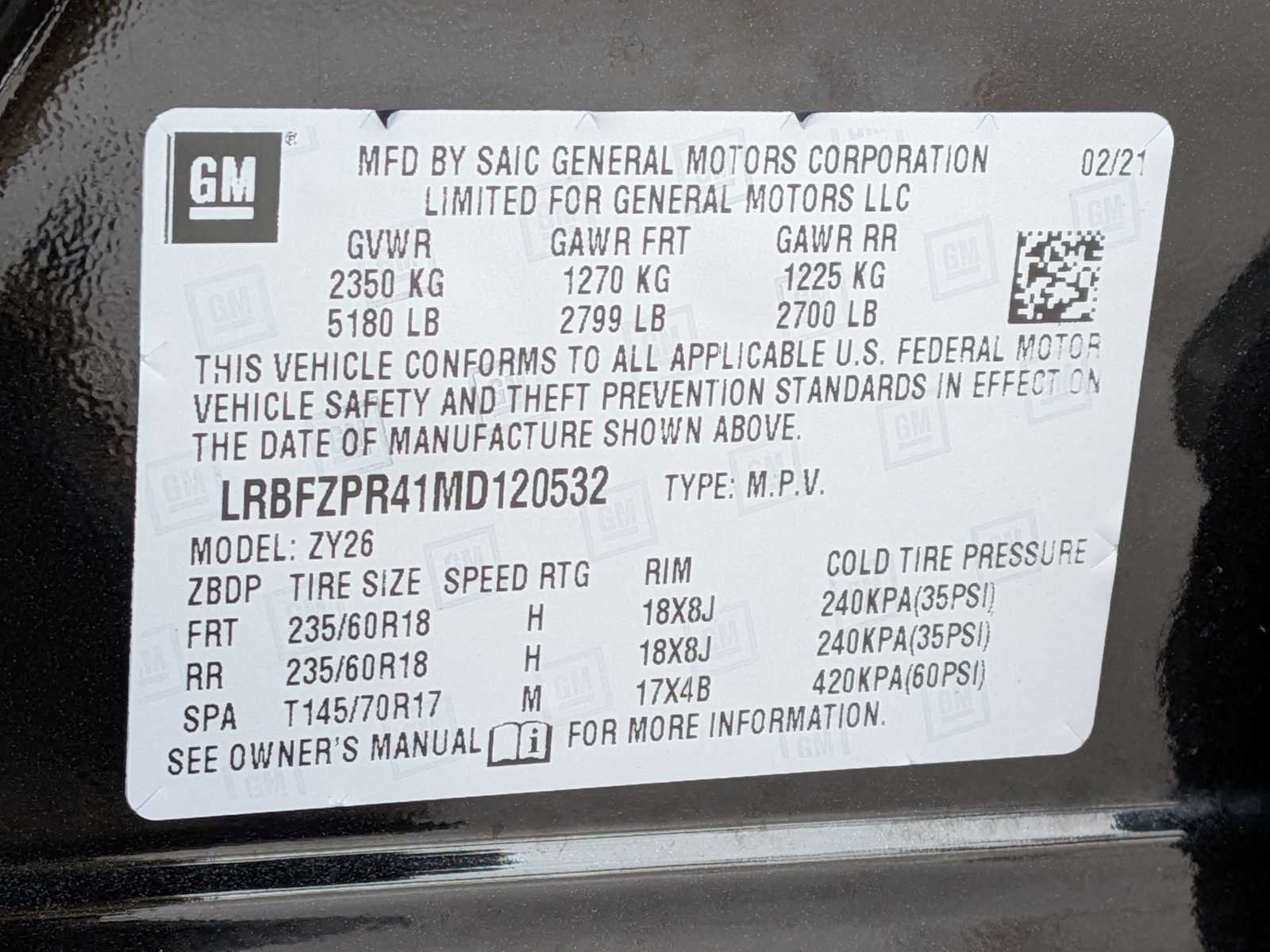 Thumbnail: 2021 Buick Envision - 36