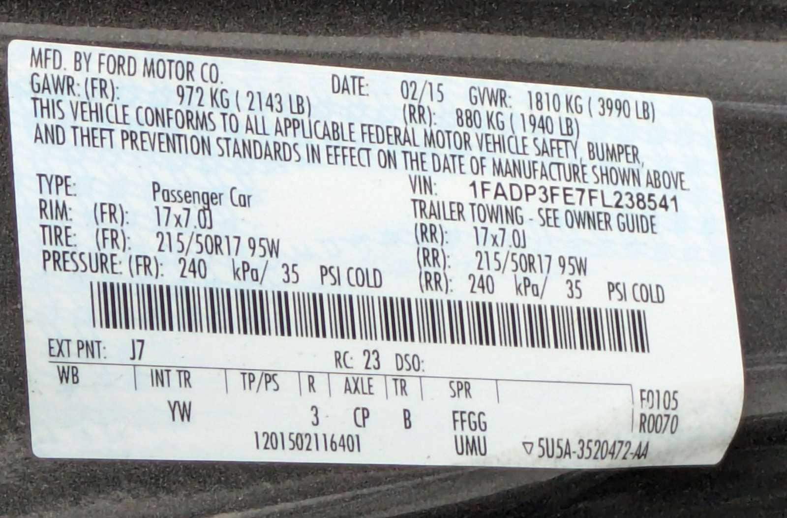 Thumbnail: 2015 Ford Focus - 31