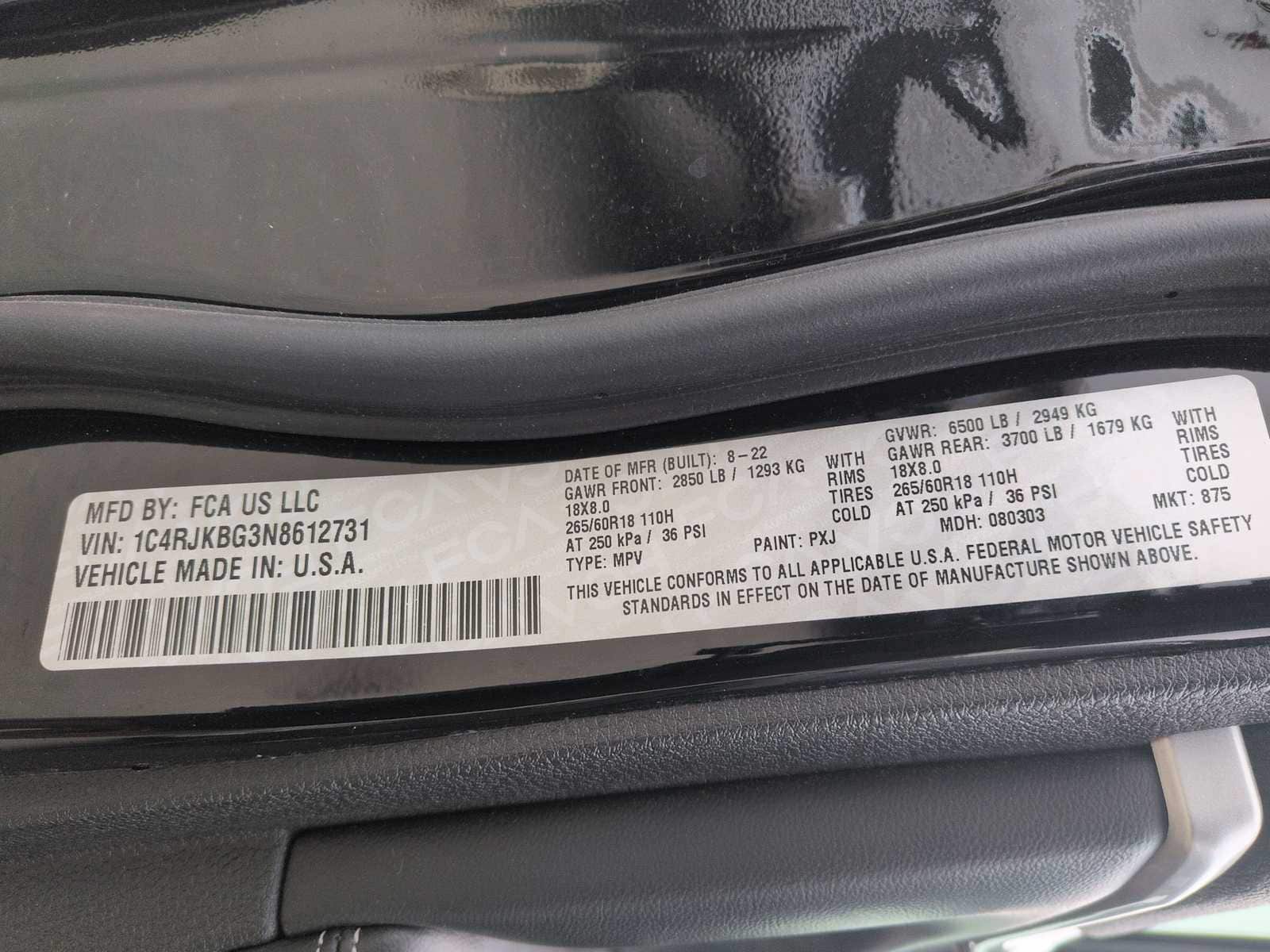 Thumbnail: 2022 Jeep Grand Cherokee - 36