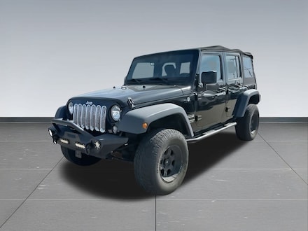 Shop Used 2016 Jeep Wrangler JK Unlimited Sport 4X4 SUV For Sale Waukesha, Wisconsin