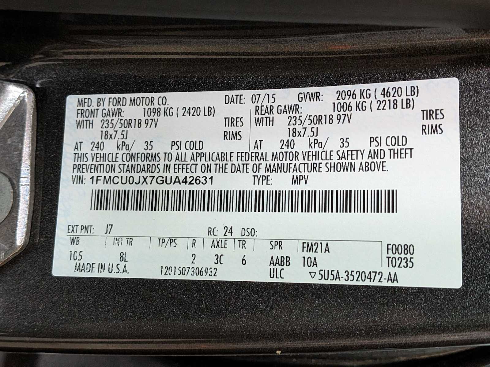 Thumbnail: 2016 Ford Escape - 37