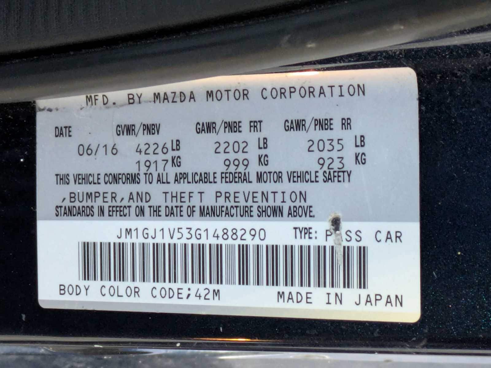 Thumbnail: 2016 Mazda Mazda6 - 32