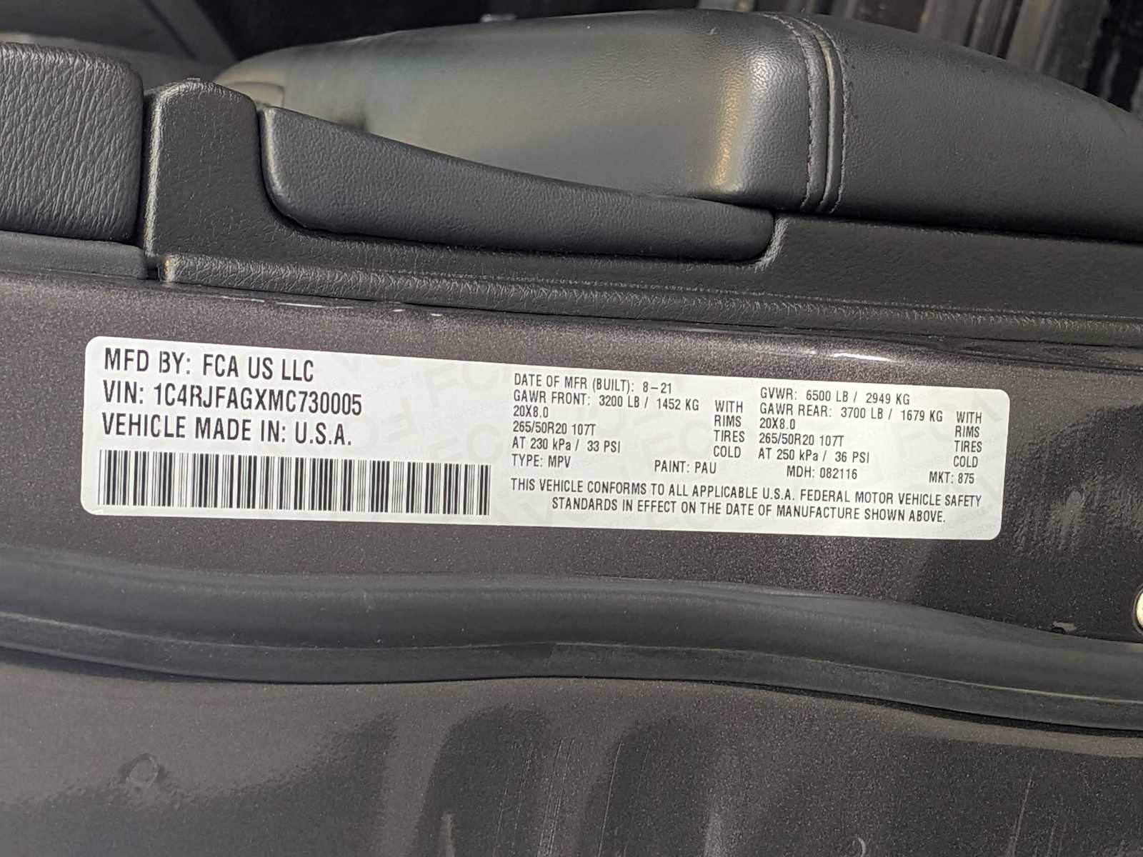 Thumbnail: 2021 Jeep Grand Cherokee - 36