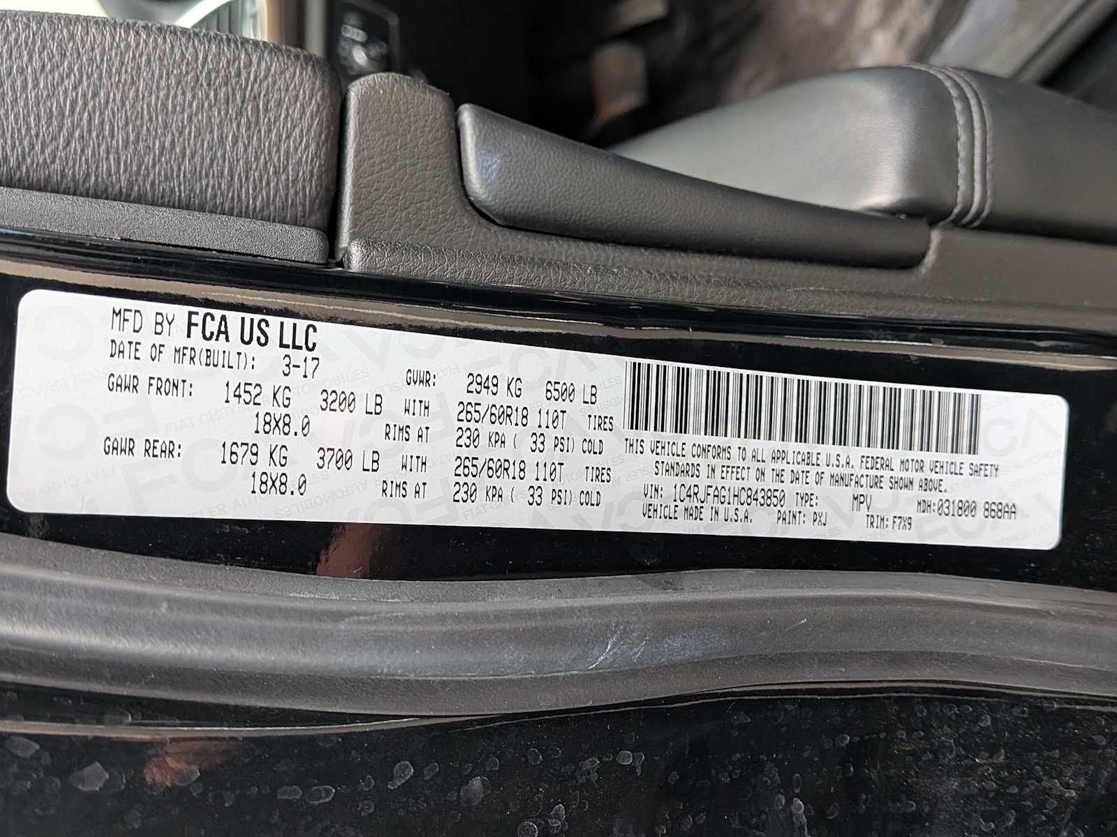 Thumbnail: 2017 Jeep Grand Cherokee - 30