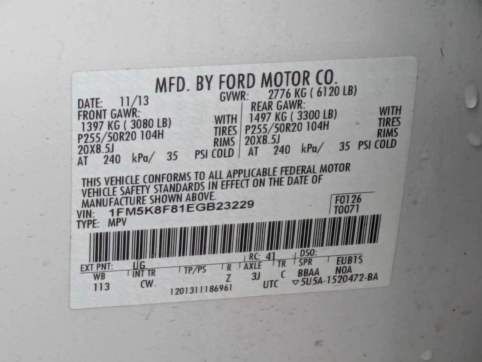 Thumbnail: 2014 Ford Explorer - 34