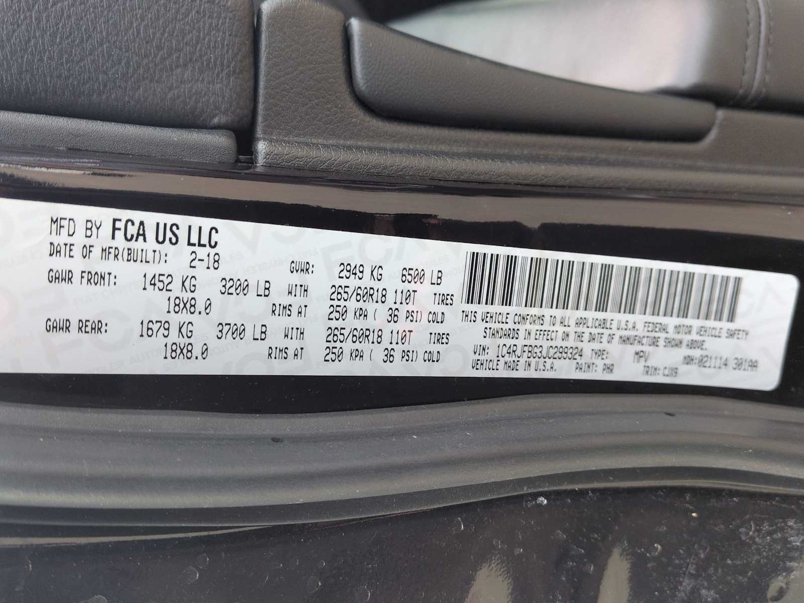 Thumbnail: 2018 Jeep Grand Cherokee - 33