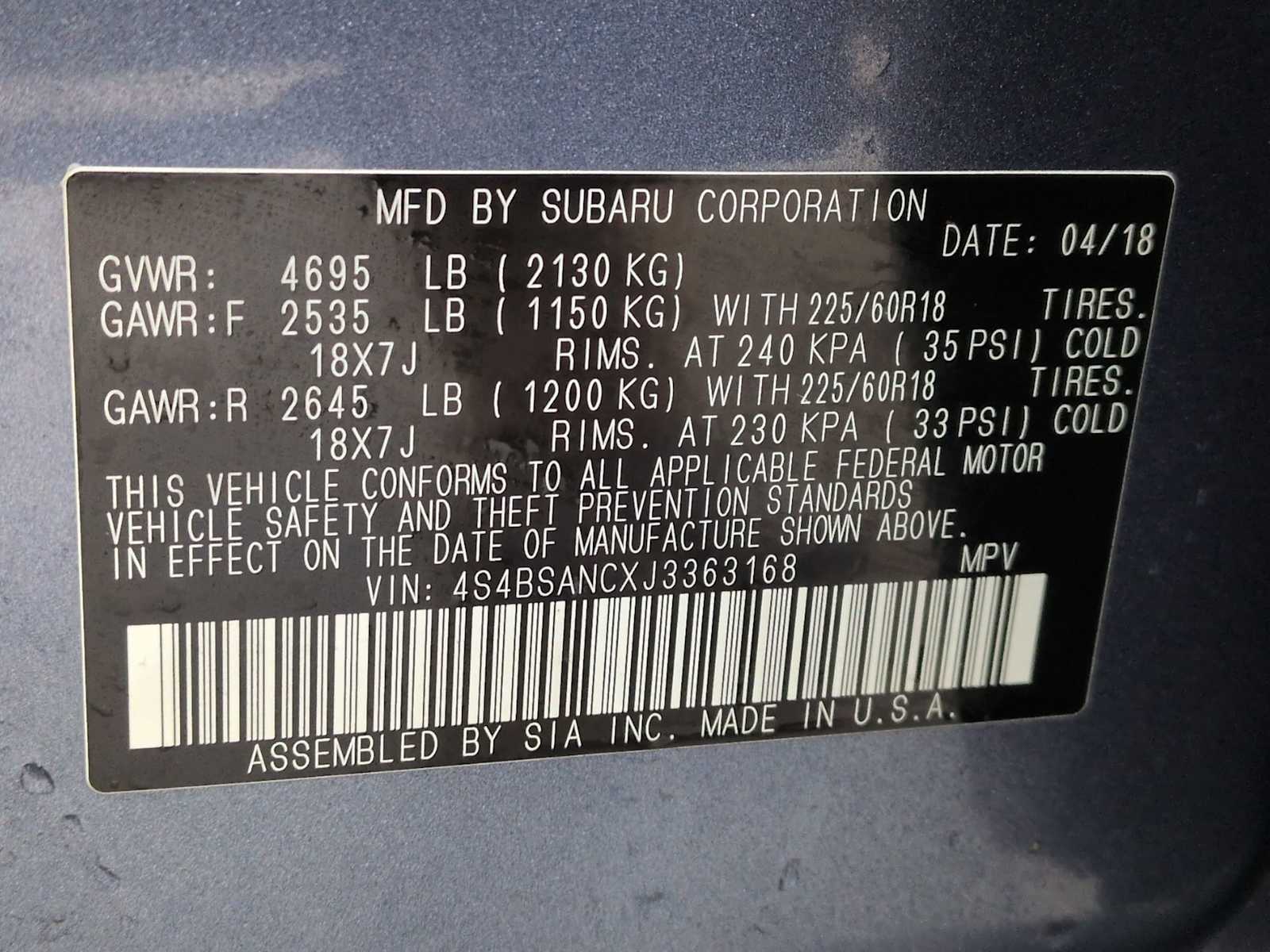 Thumbnail: 2018 Subaru Outback - 35