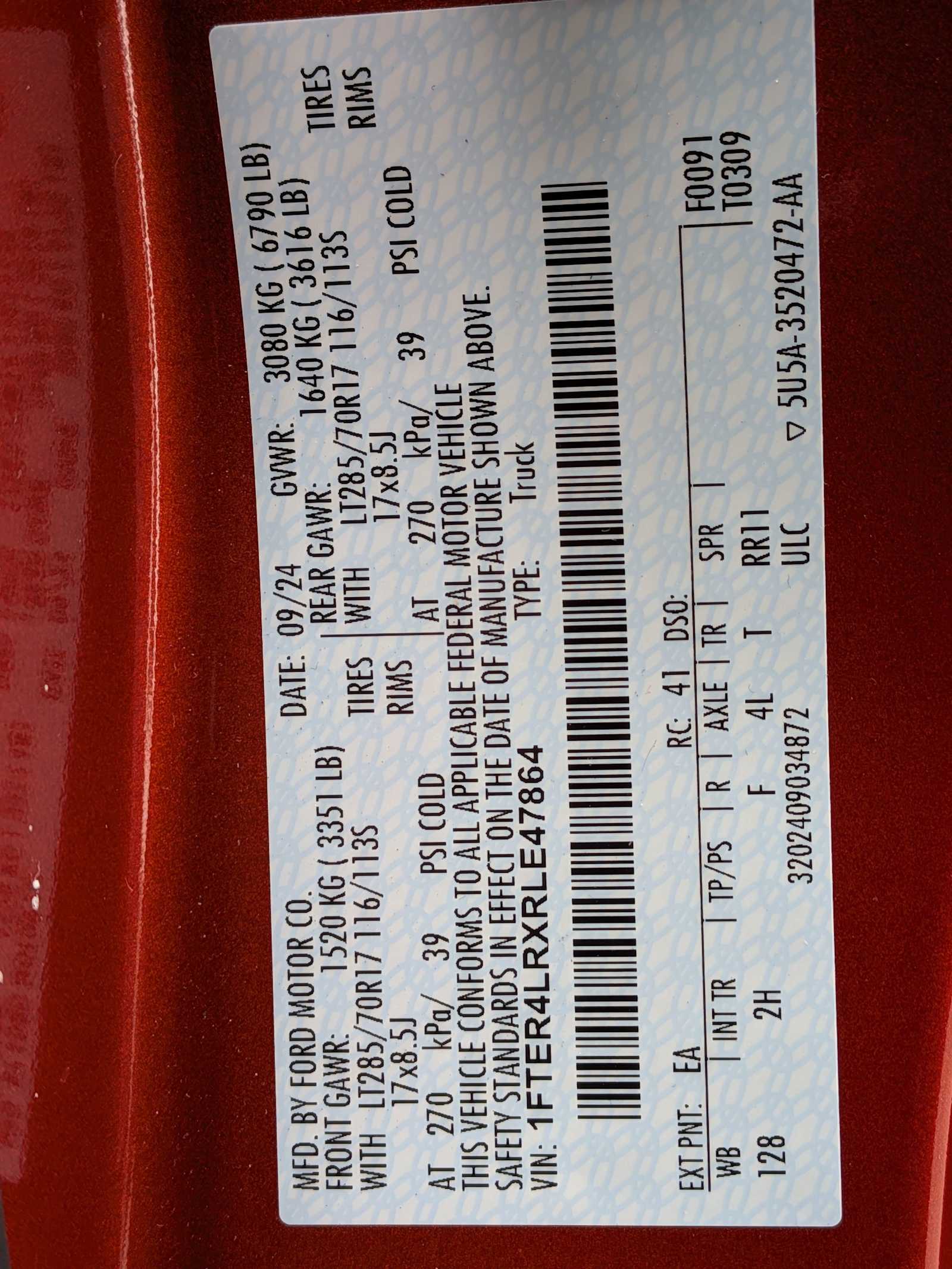 Thumbnail: 2024 Ford Ranger - 29