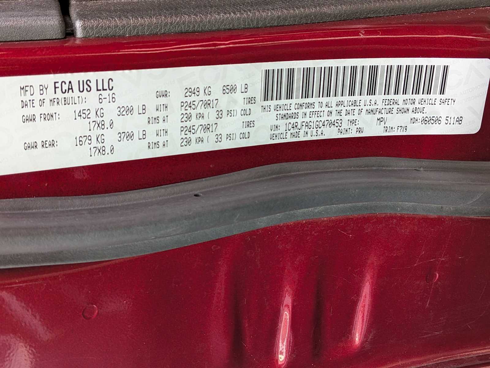 Thumbnail: 2016 Jeep Grand Cherokee - 29