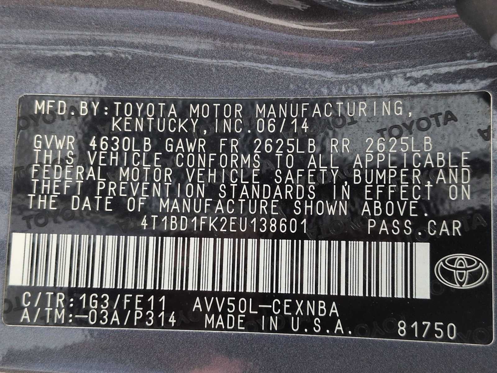 Thumbnail: 2014 Toyota Camry - 32