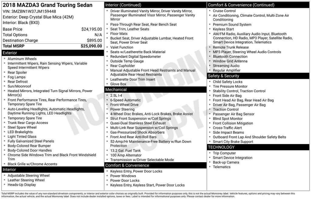 Thumbnail: 2018 Mazda Mazda3 - 2