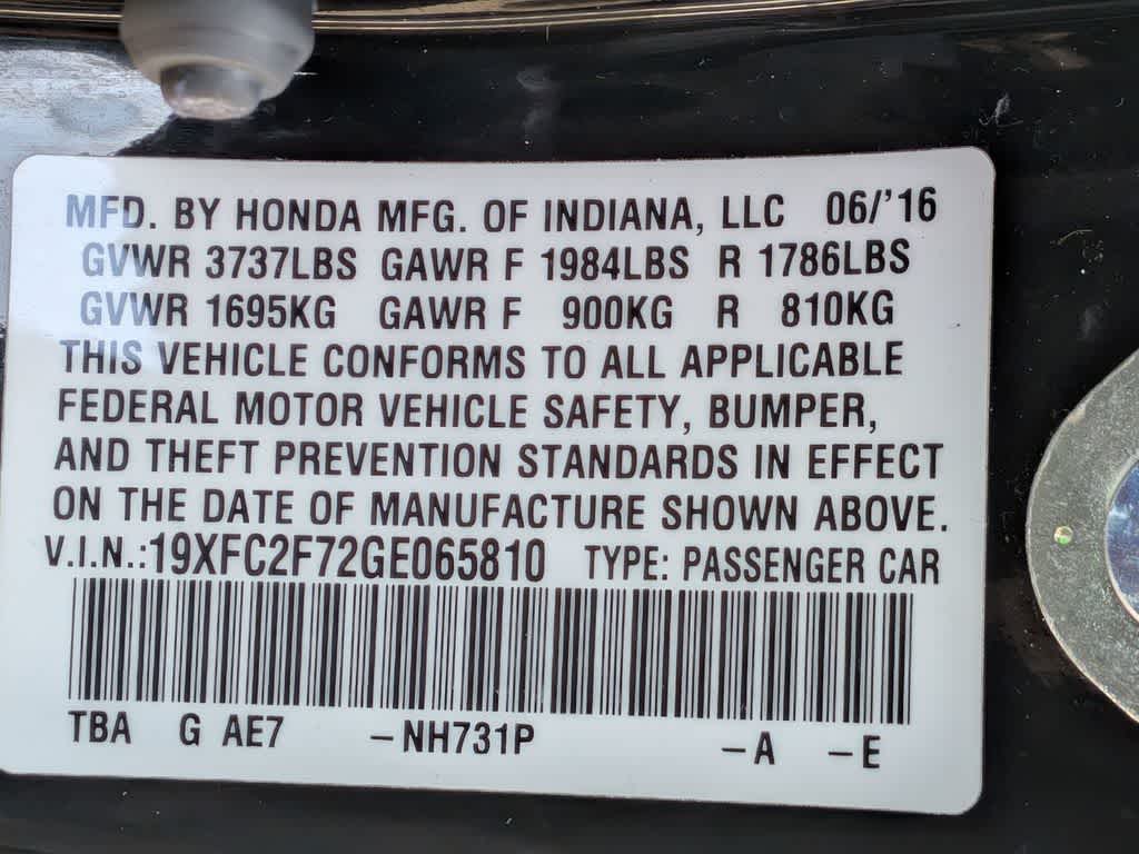 Thumbnail: 2016 Honda Civic - 39