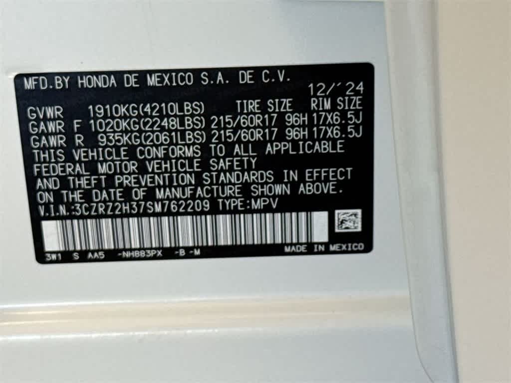 Thumbnail: 2025 Honda HR-V - 36
