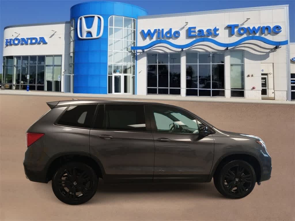 Certified 2021 Honda Passport Sport with VIN 5FNYF8H28MB029954 for sale in Madison, WI