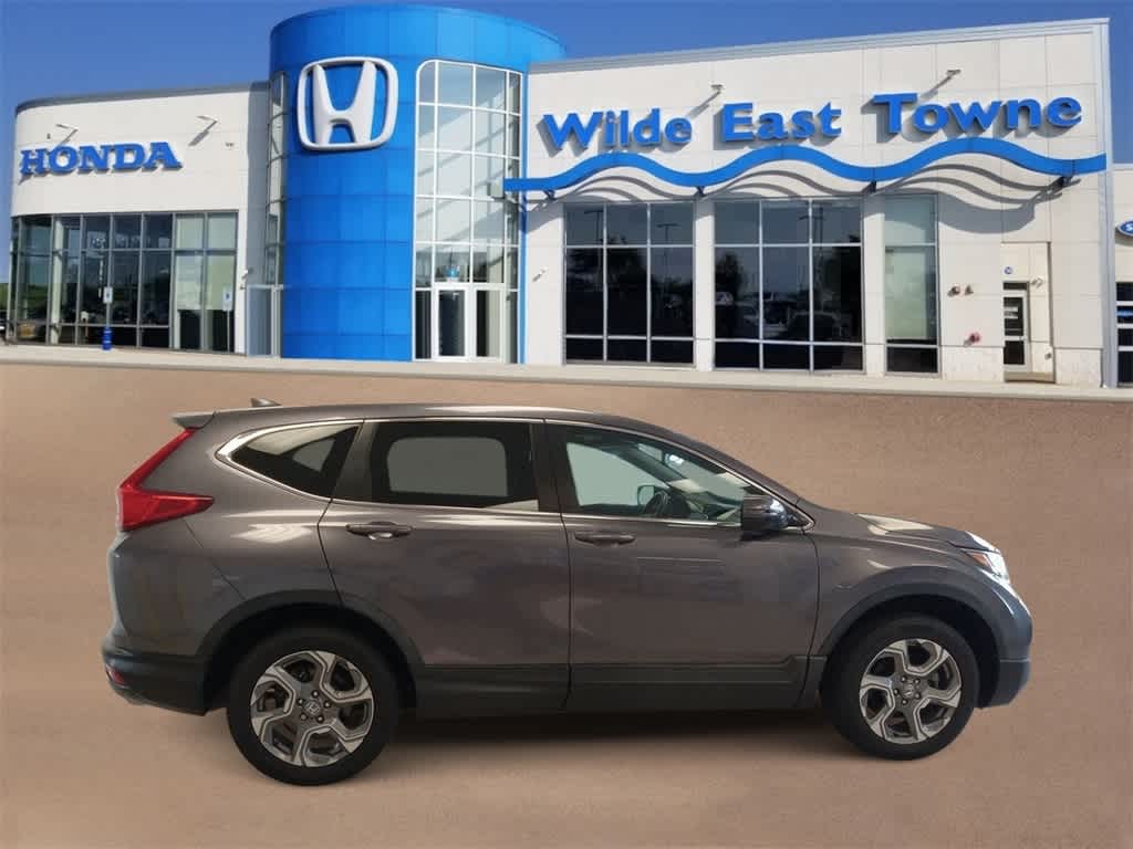 Certified 2018 Honda CR-V EX-L with VIN 7FARW2H81JE075678 for sale in Madison, WI