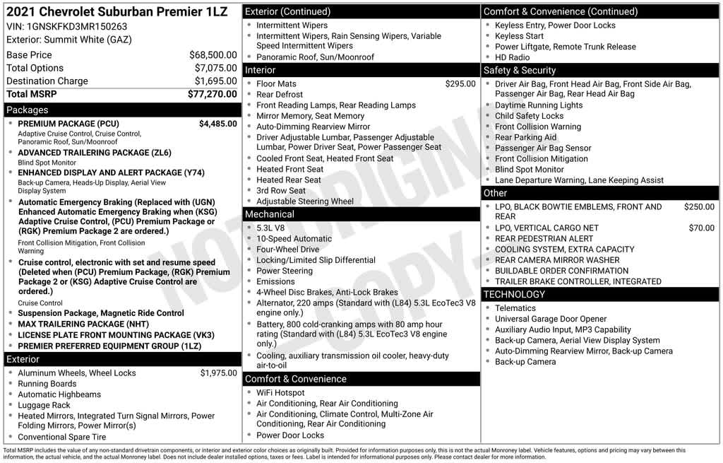 Thumbnail: 2021 Chevrolet Suburban - 3