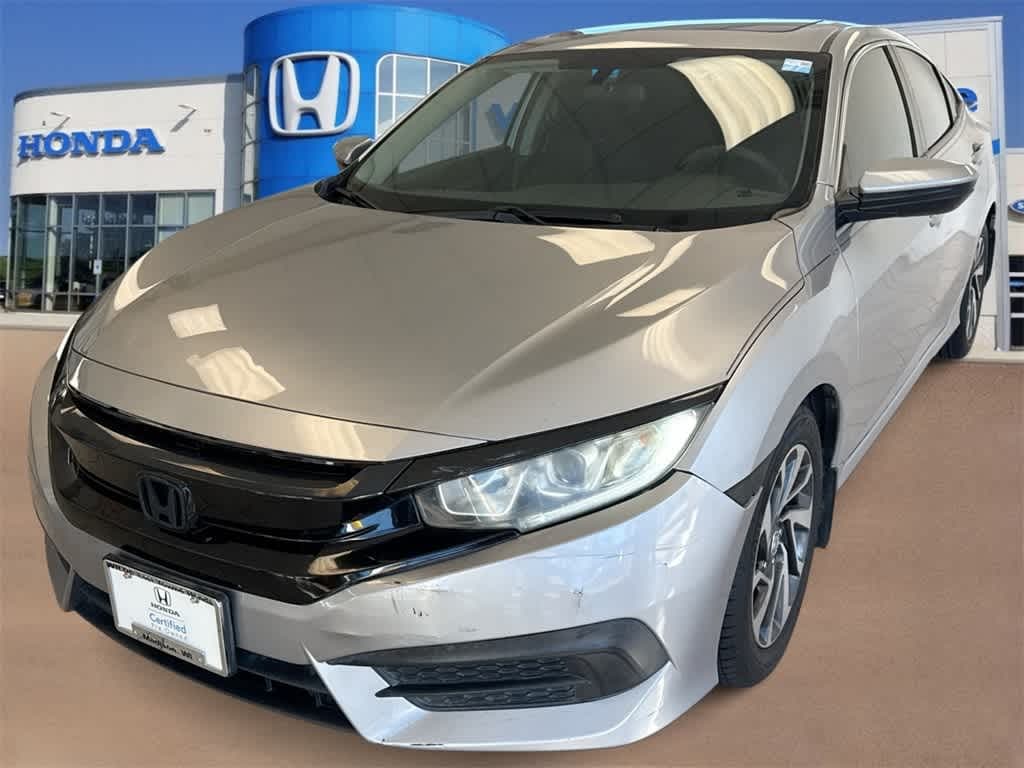 Certified 2017 Honda Civic EX Sedan