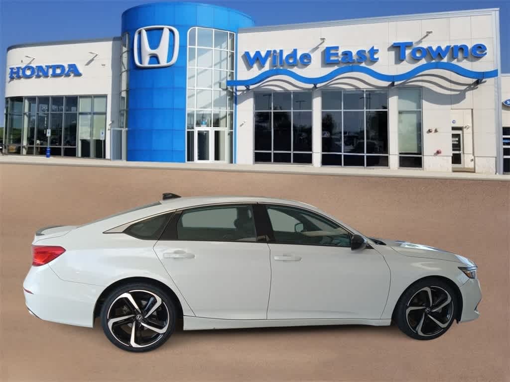 Certified 2021 Honda Accord Sport with VIN 1HGCV1F31MA105282 for sale in Madison, WI