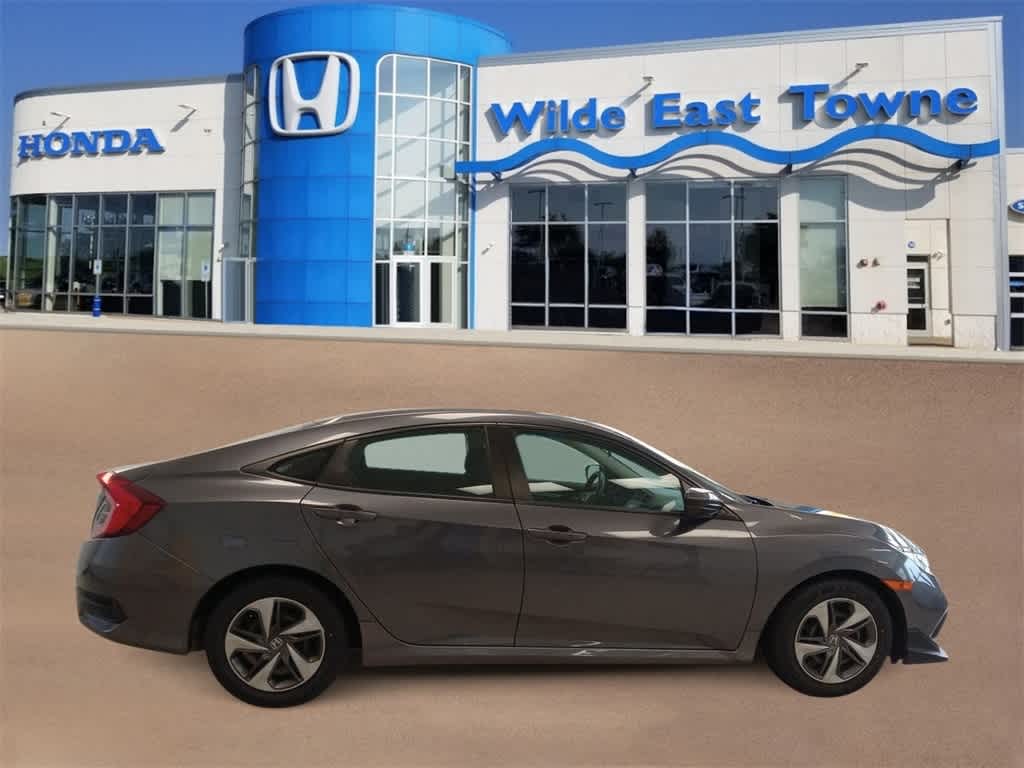 Certified 2019 Honda Civic LX with VIN 2HGFC2F64KH579650 for sale in Madison, WI