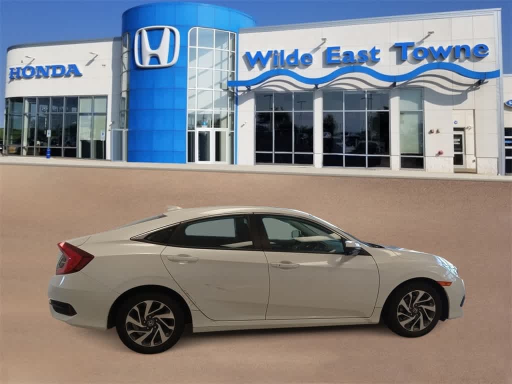 Certified 2017 Honda Civic EX with VIN 19XFC2F72HE063668 for sale in Madison, WI